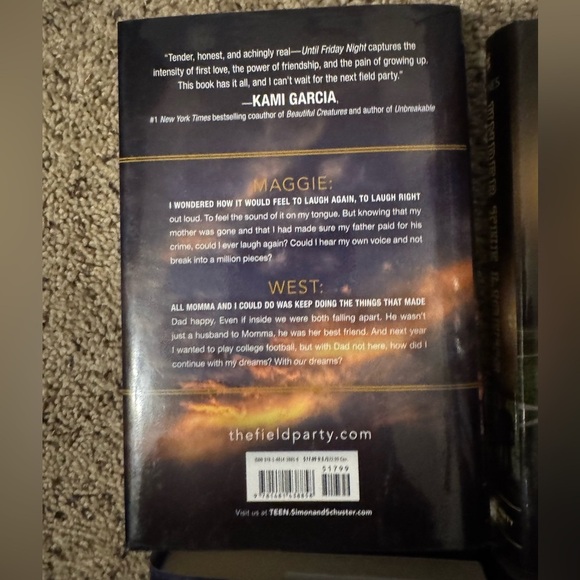 4 books from the Field Party Series by Abbi Glines all hardback - Picture 6 of 16